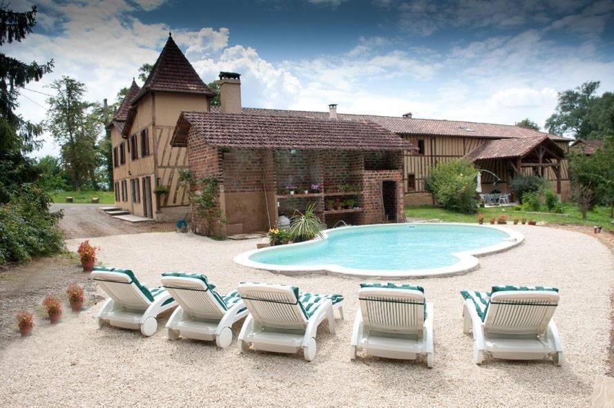 Domaine De La Source Bed & Breakfast Sainte-Christie-d'Armagnac Екстериор снимка